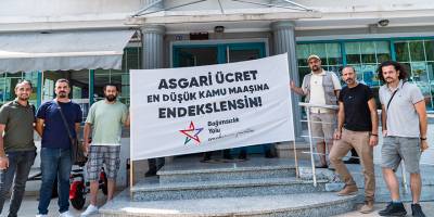 Bağımsızlık Yolu’ndan ‘Asgari ücret’ eylemi