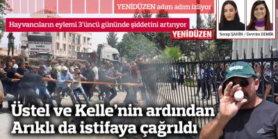 Üstel ve Kelle’nin ardından Arıklı da istifaya çağrıldı