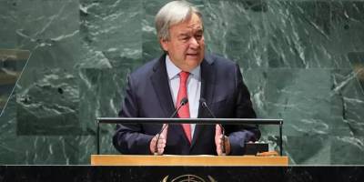 BM: Genel Sekreter, İsrail-Filistin meselesinde iki devletli çözümü desteklemeye devam edecek