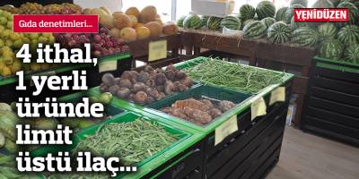 4 ithal, 1 yerli üründe limit üstü ilaç...