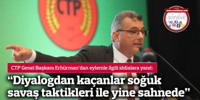 “Diyalogdan kaçanlar soğuk savaş taktikleri ile yine sahnede”