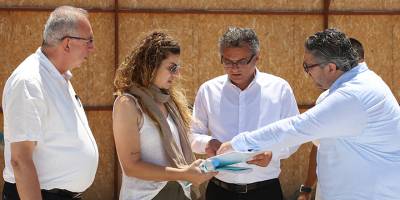 Erhürman, Girne Belediyesi’nin yeni projelerini yerinde inceledi