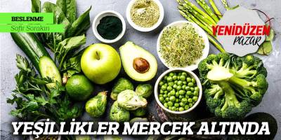 YEŞİLLİKLER MERCEK ALTINDA