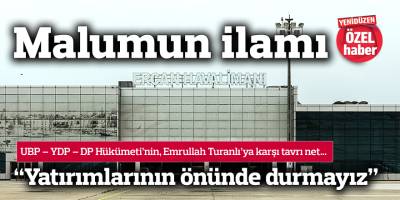 “Yatırımlarının önünde durmayız”