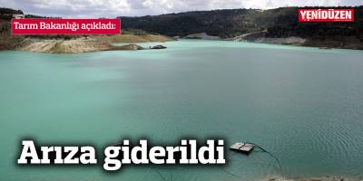 Su dağıtımındaki arızanın giderildiği ve su verilmeye başlandığı açıklandı