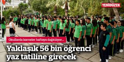 Okullarda karneler haftaya dağıtılıyor…