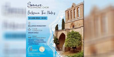 Sonare Çoksesli Korosu Bellapais Manastırı’nda konser verecek