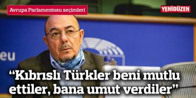 Kızılyürek: “Kıbrıslı Türkler beni mutlu ettiler, bana umut verdiler”