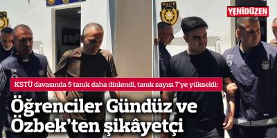 Öğrenciler Gündüz ve Özbek’ten şikâyetçi
