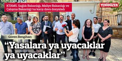 KTAMS, Sağlık Bakanlığı, Maliye Bakanlığı ve Çalışma Bakanlığı'na karşı dava dosyaladı