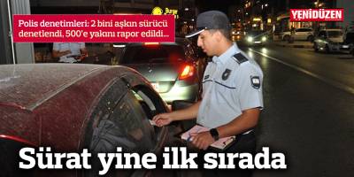 Sürat yine ilk sırada