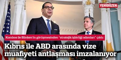 Kıbrıs ile ABD arasında vize muafiyeti antlaşması imzalanıyor