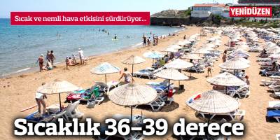 Sıcak ve nemli hava etkisini sürdürüyor...