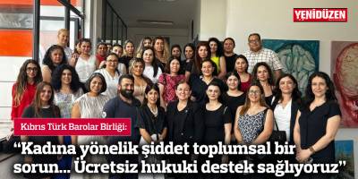Barolar Birliği: “Kadına yönelik şiddet toplumsal bir sorun... Ücretsiz hukuki destek sağlıyoruz”