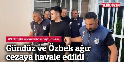 Gündüz ve Özbek ağır cezaya havale edildi