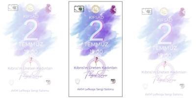 KIFSAD’ın “Kıbrıs’ın Üreten Kadınları” sergisi 2 Temmuz’da Lefkoşa AKM’de