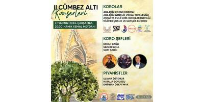 Kıbrıs, Bursa ve Antakya’dan Çocuk ve Gençlik Koroları Cümbez Altı’nda konser verecek