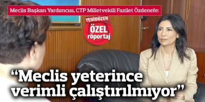 “Meclis yeterince verimli çalıştırılmıyor”