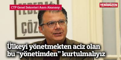 Ülkeyi yönetmekten aciz olan  bu “yönetimden” kurtulmalıyız