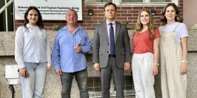 Hasan Çakmak Makedonya’da  Kıbrıs kültürünü anlattı