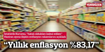 İstatistik Kurumu, “hatalı oldukları kabul edilen” enflasyon rakamlarını açıkladı