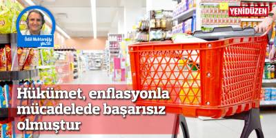 Hükümet, enflasyonla mücadelede başarısız olmuştur