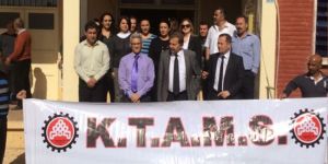 KTAMS, Güzelyurt Mahkemesi önünde eylem yaptı