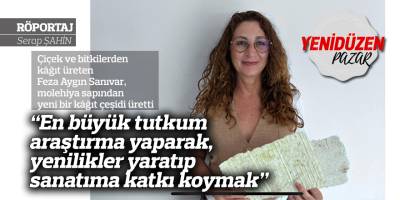 “En büyük tutkum araştırma yaparak, yenilikler yaratıp sanatıma katkı koymak”