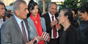 Arabacıoğlu Küçük Kaymaklı’yı  ziyaret etti