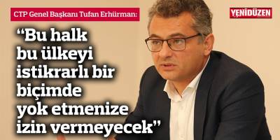 “Bu halk bu ülkeyi istikrarlı bir biçimde yok etmenize izin vermeyecek”