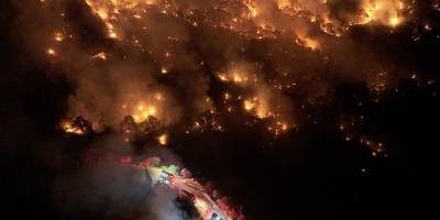 AFAD:5 ildeki yangınlarda 3 bin 583 kişi tahliye edildi