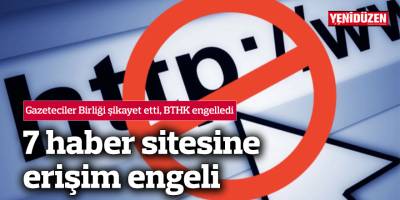 7 haber sitesine erişim engeli