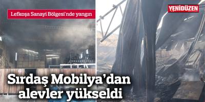 Lefkoşa Sanayi Bölgesi'nde yangın