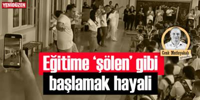 Eğitime ‘şölen gibi’ başlamak hayali