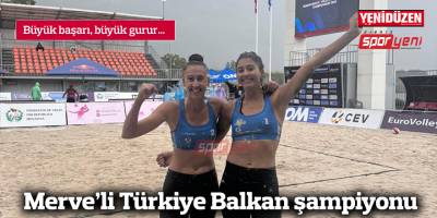 Merve'li Türkiye Balkan şampiyonu
