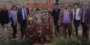 İskele’ye 100 fidan