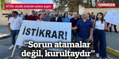 “Sorun atamalar değil, kurultaydır”