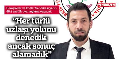 “Her türlü uzlaşı yolunu denedik ancak sonuç alamadık”