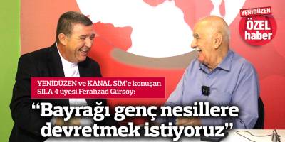 “Bayrağı genç nesillere devretmek istiyoruz”