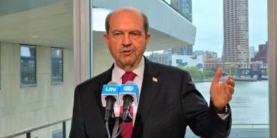 Cumhurbaşkanı Ersin Tatar: “Genel Sekreter Antonio Guterres ile samimi ve verimli bir toplantı gerçekleştirdik”