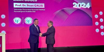 Prof. Dr. İhsan Çalış, “Bilim Ödülü”ne layık görüldü