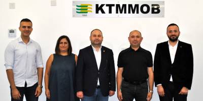 TMMOB İMO Gaziantep Şube, KTMMOB’yi ziyaret etti