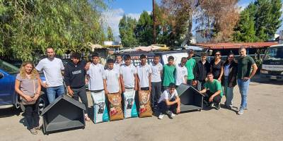 Öğrenciler Lefkoşa Hayvan Barınağı’nı ziyaret etti