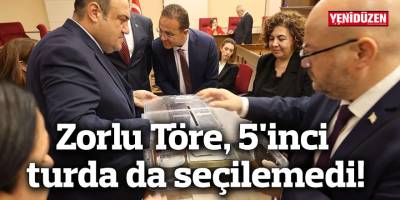Zorlu Töre, 5'inci turda da seçilemedi!