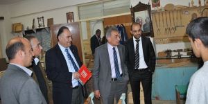 Arabacıoğlu özel eğitim merkezlerini ziyaret etti