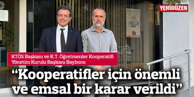 “Kooperatifler için önemli ve emsal bir karar verildi”