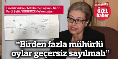 “Birden fazla mühürlü oylar geçersiz sayılmalı”