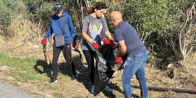 Çatalköy-Esentepe bölgesinde çevre temizliği yapıldı