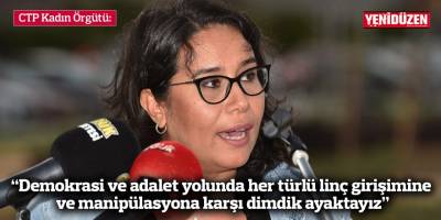 “Demokrasi ve adalet yolunda her türlü linç girişimine ve manipülasyona karşı dimdik ayaktayız”