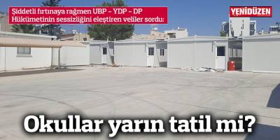 Okullar yarın tatil mi?